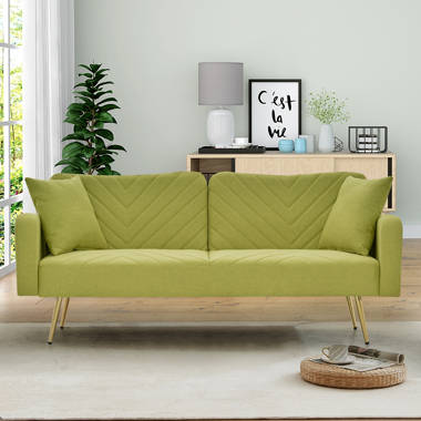 Lime green discount 2 seater sofa